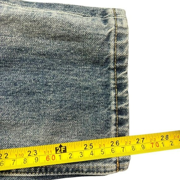 Everlane The 90's Cheeky Mid Wash Straight Leg High Rise Jeans Womens‎ 25 Crop - Picture 6 of 6